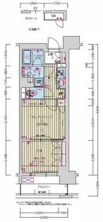 プレサンス名駅南ブリエ【9階】の間取り