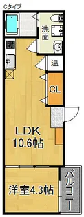FmaisonGARDEN【1階】の間取り