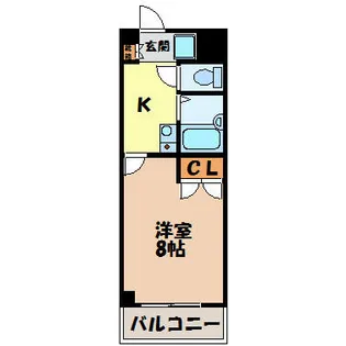 ベル千種【3階】の間取り