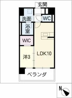 LIFE NARUMI STATION FRONT【2階】の間取り