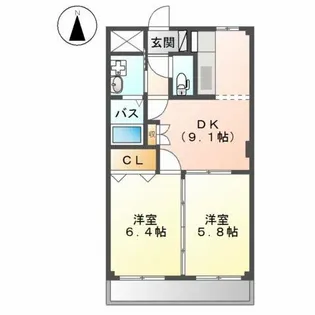 Sinfonia(シンフォニア)【2階】の間取り