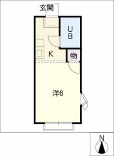 ハイツ川崎【2階】の間取り