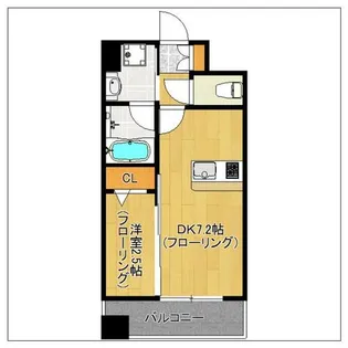 エンクレスト博多STYLE【3階】の間取り