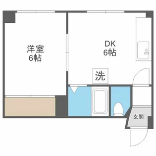 メイゾン・ド・モンブラン麻生【3階】の間取り