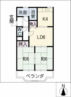 グリーンハイツ新栄【3階】の間取り