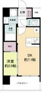 セレニテ難波ミラク壱番館【11階】の間取り