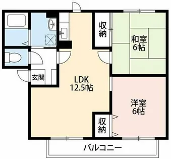 ルート3 A【1階】の間取り