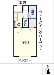 サニーコート【2階】の間取り