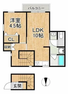 京都府京都市北区鷹峯木ノ畑町【一戸建】の間取り
