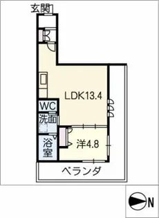 メゾンハウス松原【2階】の間取り