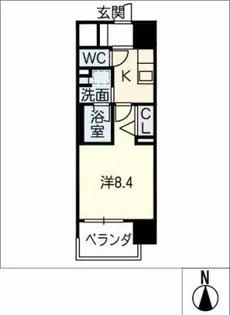Regio Livie【4階】の間取り