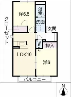 赤坂ヒルズ【1階】の間取り