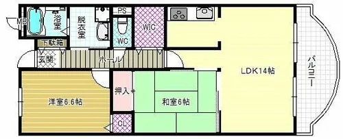 ステラコート【2階】の間取り