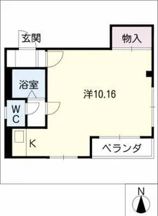 H.C.BLD【4階】の間取り
