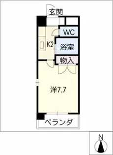 第3富士和ビル【4階】の間取り