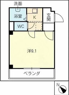 リノフレンズ【4階】の間取り