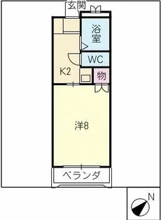 レイフレンズ【3階】の間取り