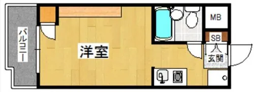 ローラン姪浜II【306号室】の間取り