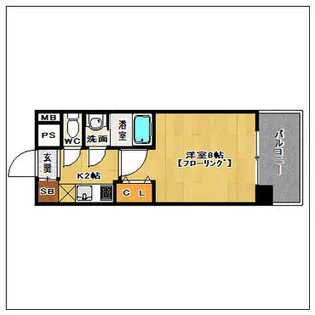 レシェンテ・ヴィラ東福岡【4階】の間取り