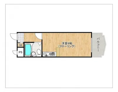 ラ・レジダンス・ド・高取【2階】の間取り