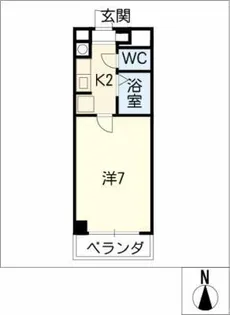 LIFE壱番館【4階】の間取り