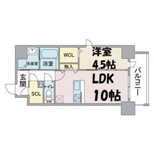 Reveler Osu【5階】の間取り
