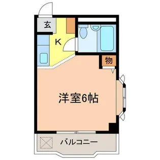 パウゼ河内長野駅前【701号室】の間取り