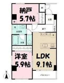 T’sROOM【3階】の間取り