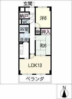 Annex長谷川【3階】の間取り