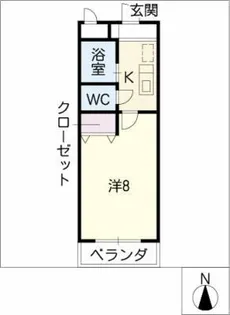 SEASIDE CITY【4階】の間取り