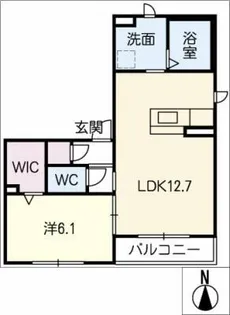サン・ジュエリー【2階】の間取り