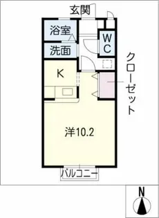 Bonheur.T【2階】の間取り