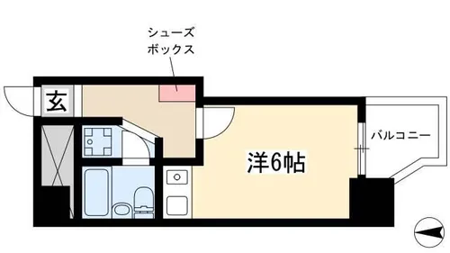 ライオンズマンション栄第3【3階】の間取り