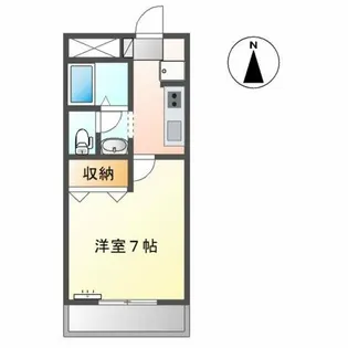 トワール・ニシノミヤ【2階】の間取り