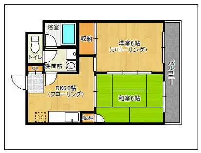 友泉丸一ビル【301号室】の間取り