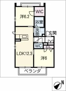 ShaMaison Vent【2階】の間取り