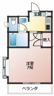 FLEX瑞穂10番館【3B号室】の間取り
