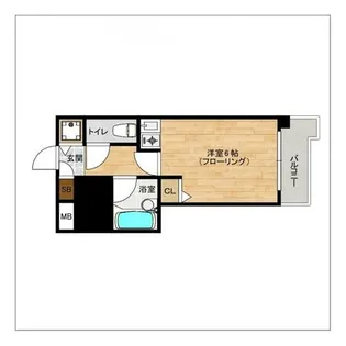 ライオンズマンション六本松第3【7階】の間取り