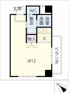 ライセル里【3階】の間取り
