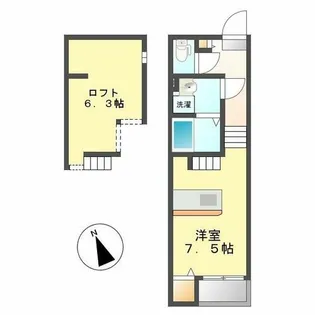 アルヴィータ(ARVITA)【1階】の間取り