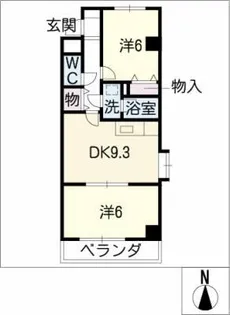 KSプラネット【3階】の間取り