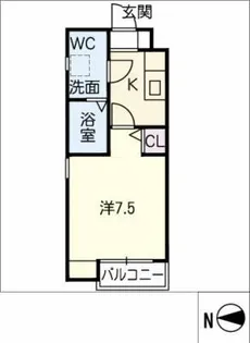 宮東フェスタスクエア【1階】の間取り