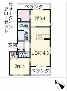 Up to Day【1階】の間取り