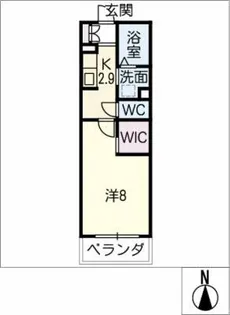 サウスヴィラ【1階】の間取り