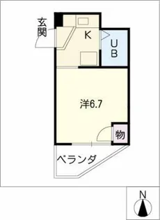 プレアール名古屋原【4階】の間取り