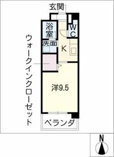 フォーリア【2階】の間取り