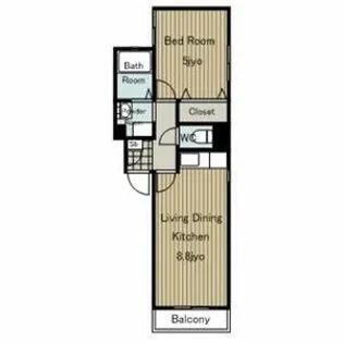 サントル大宝【1階】の間取り