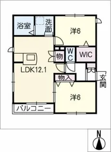 プレミール【2階】の間取り