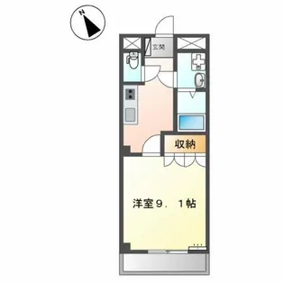 サンフォレスト KN【2階】の間取り