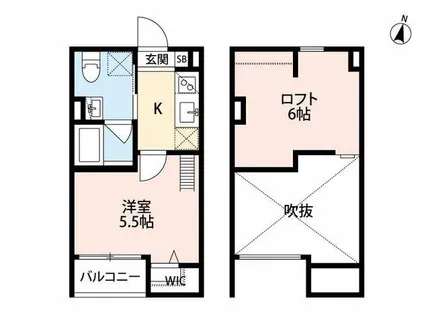 兵庫県神戸市長田区真野町【アパート】の間取り